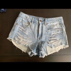 High waisted shorts